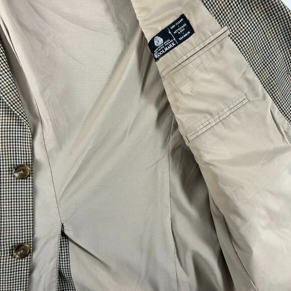 Lauren Ralph Lauren Sport Coat Men's Size 44R Houndstooth Two Button Wool - Picture 7 of 11